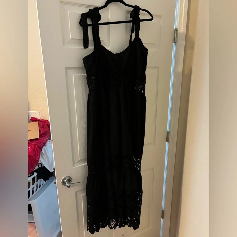 Shein Black Dress - Picture 3 of 4